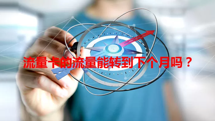 流量卡的流量能转到下个月吗？