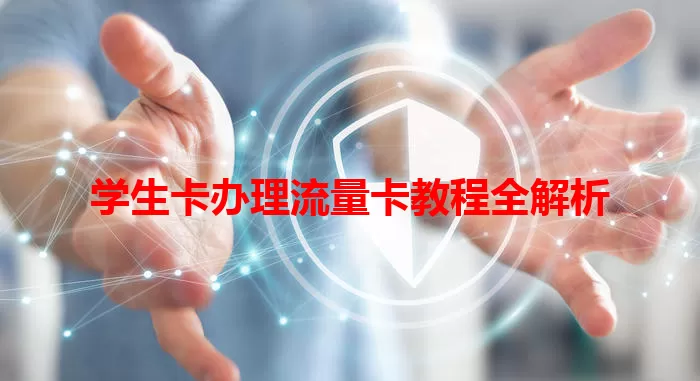 学生卡办理流量卡教程全解析